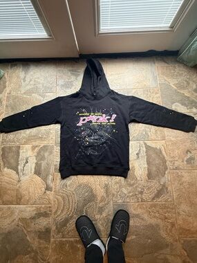 Black Sp5der Hoodie